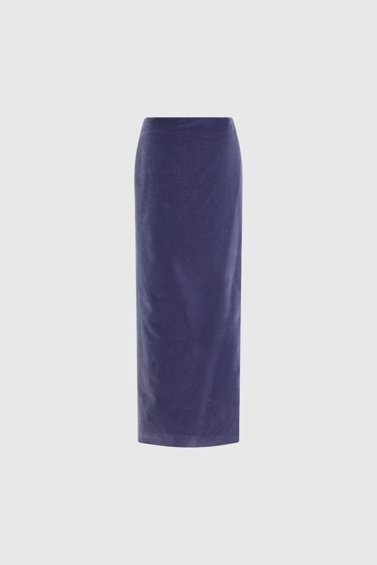 Ejike Crop Ruch Velvet Skirt Set