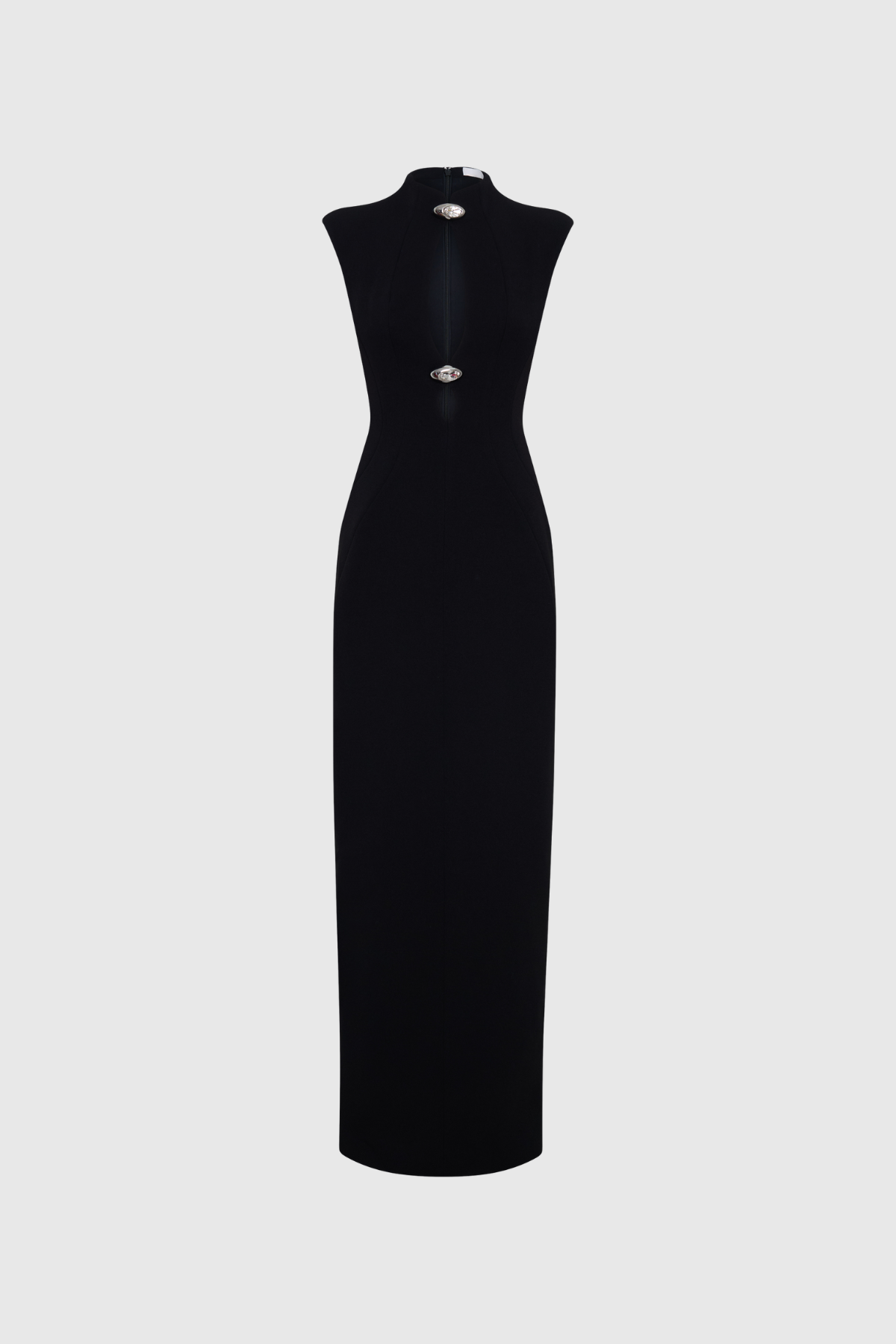 Eliou Sleeveless Cutout Maxi Dress In Black