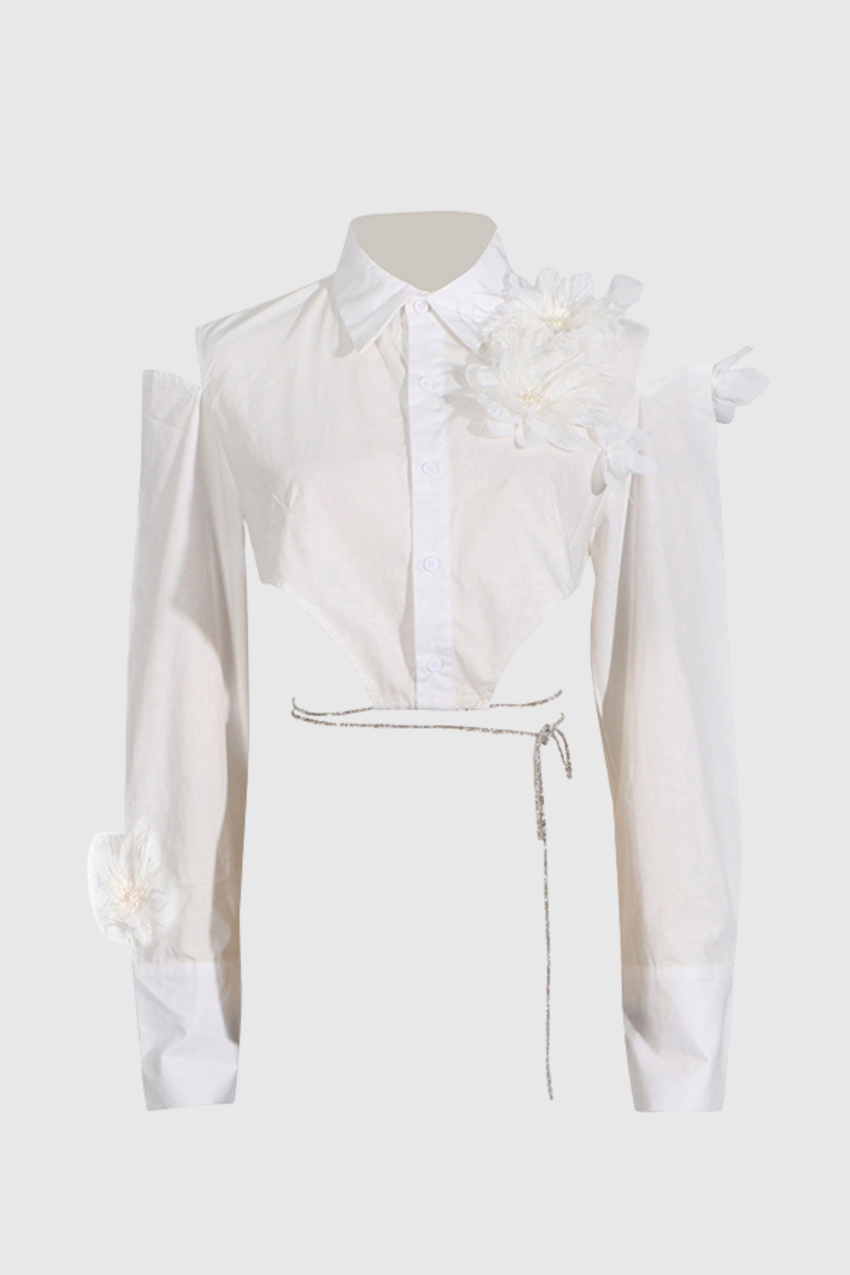 Mccoy Flower Asymmetric Shirt