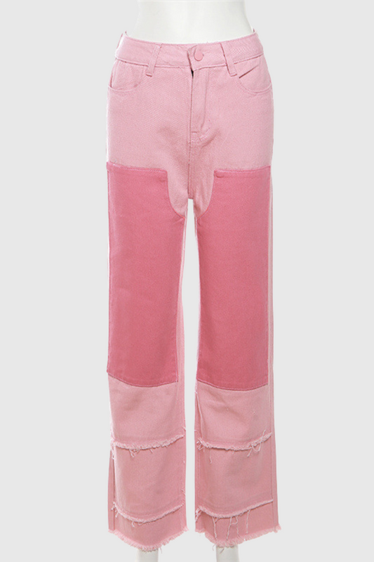 Zennor Contrast Color Jeans