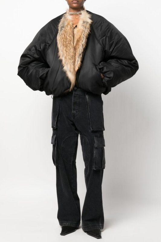 Alvaro Black Puffer Jacket