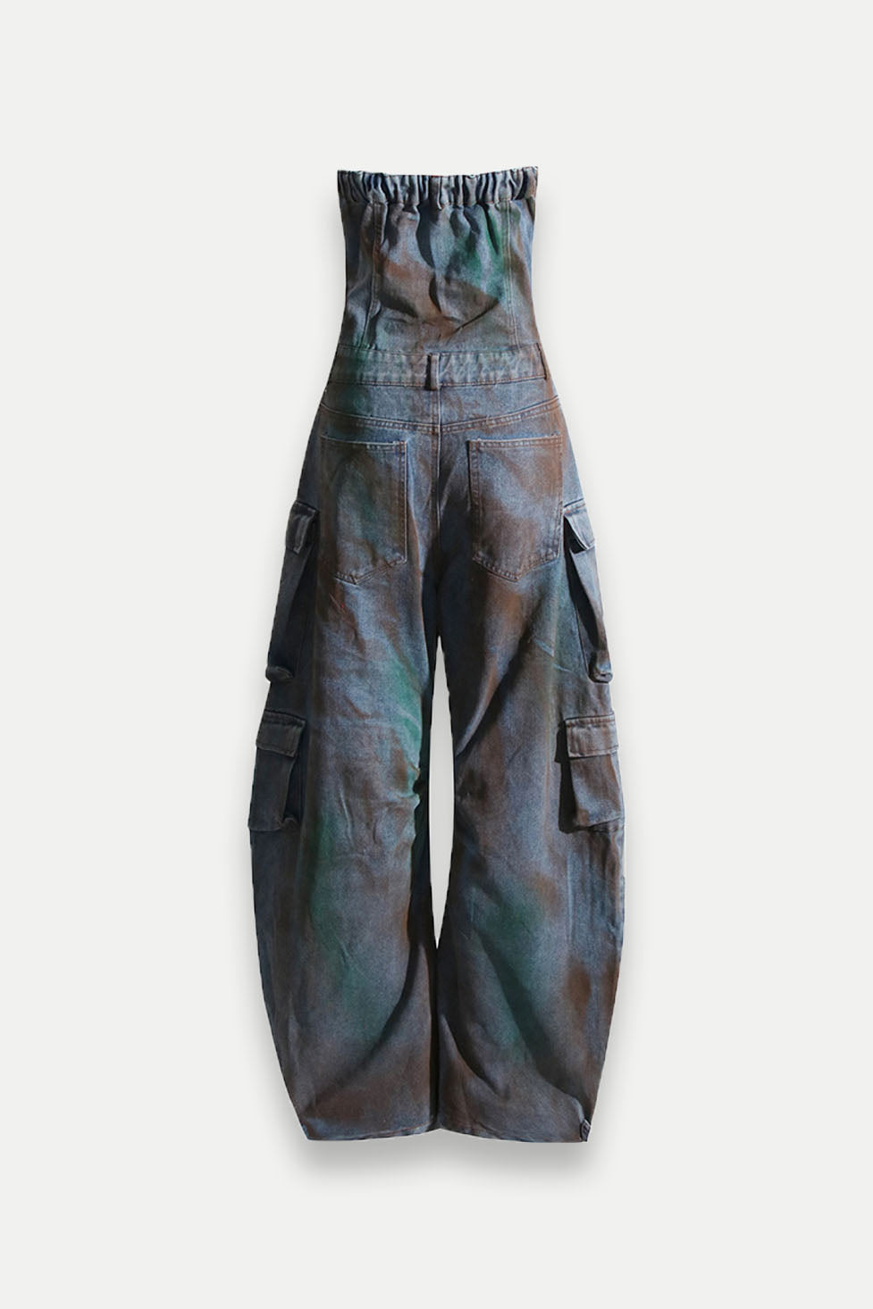 Nacho Camouflage Denim Jumpsuit