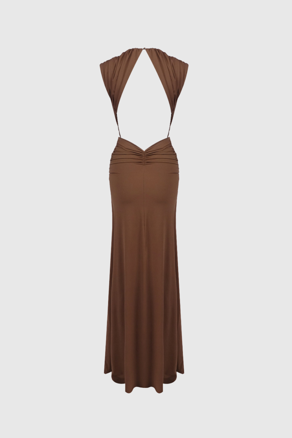 Emmerich Plunge Twist Maxi Dress