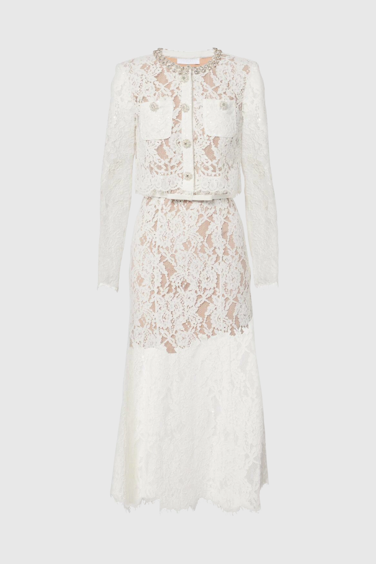 Farruh Lace Skirt Set