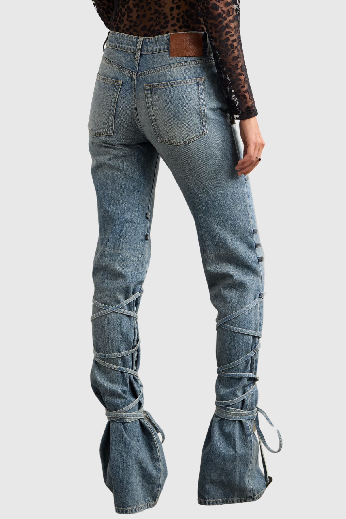 Lanen Lace Up Jeans