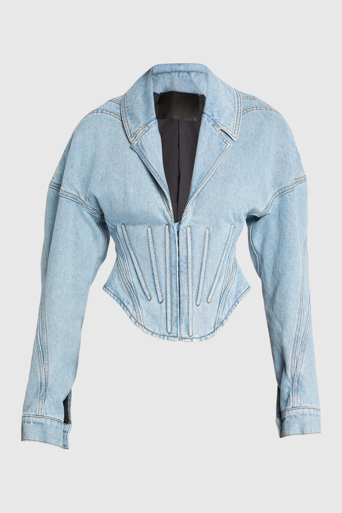 Flieen Corset Denim Jacket