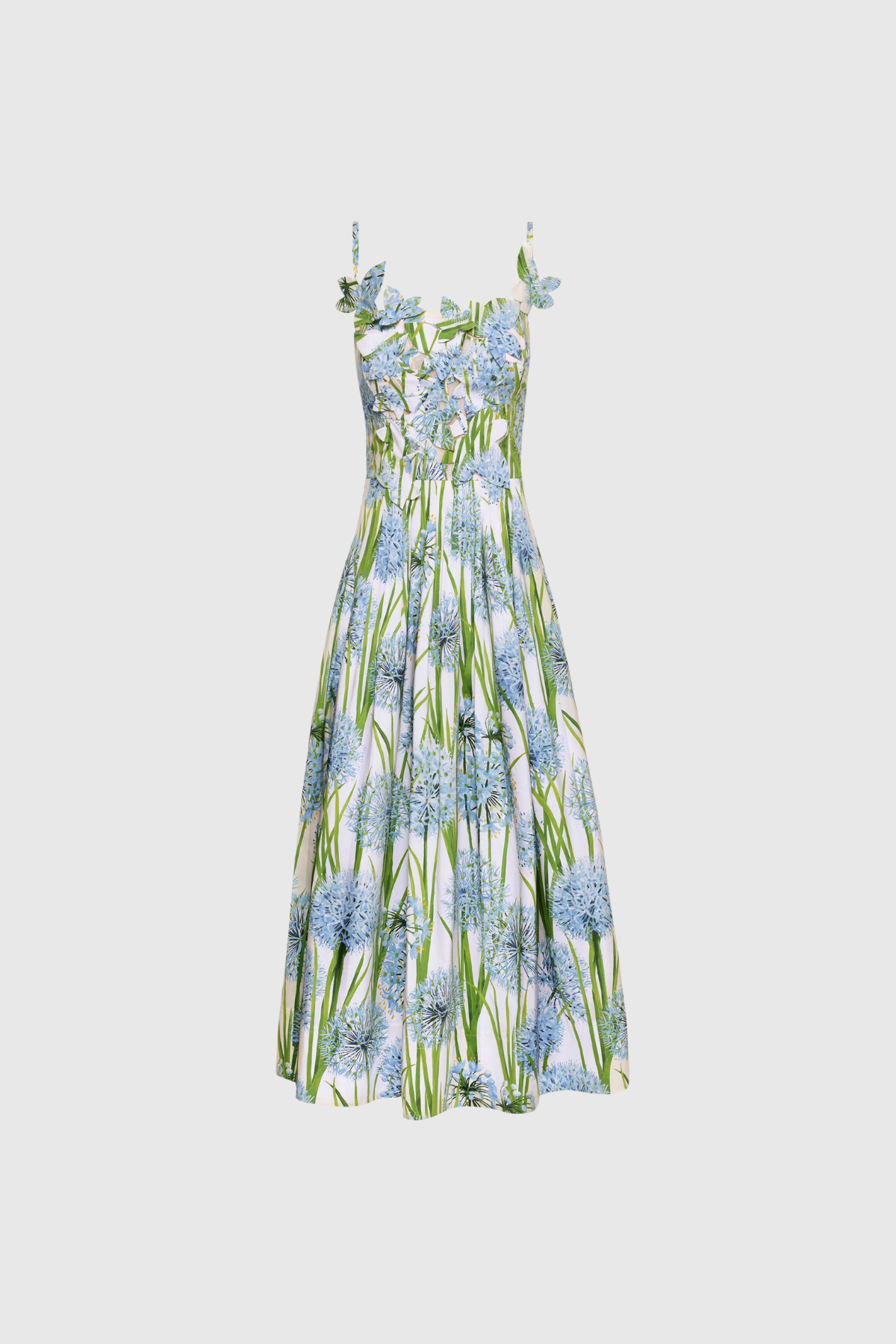 Fathima Spaghetti Flower Maxi Dress