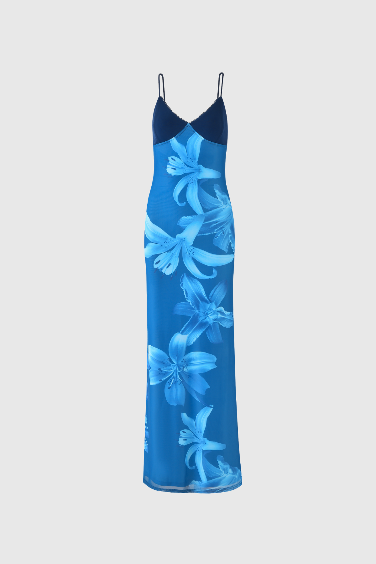 Erica Spaghetti Floral Maxi Dress
