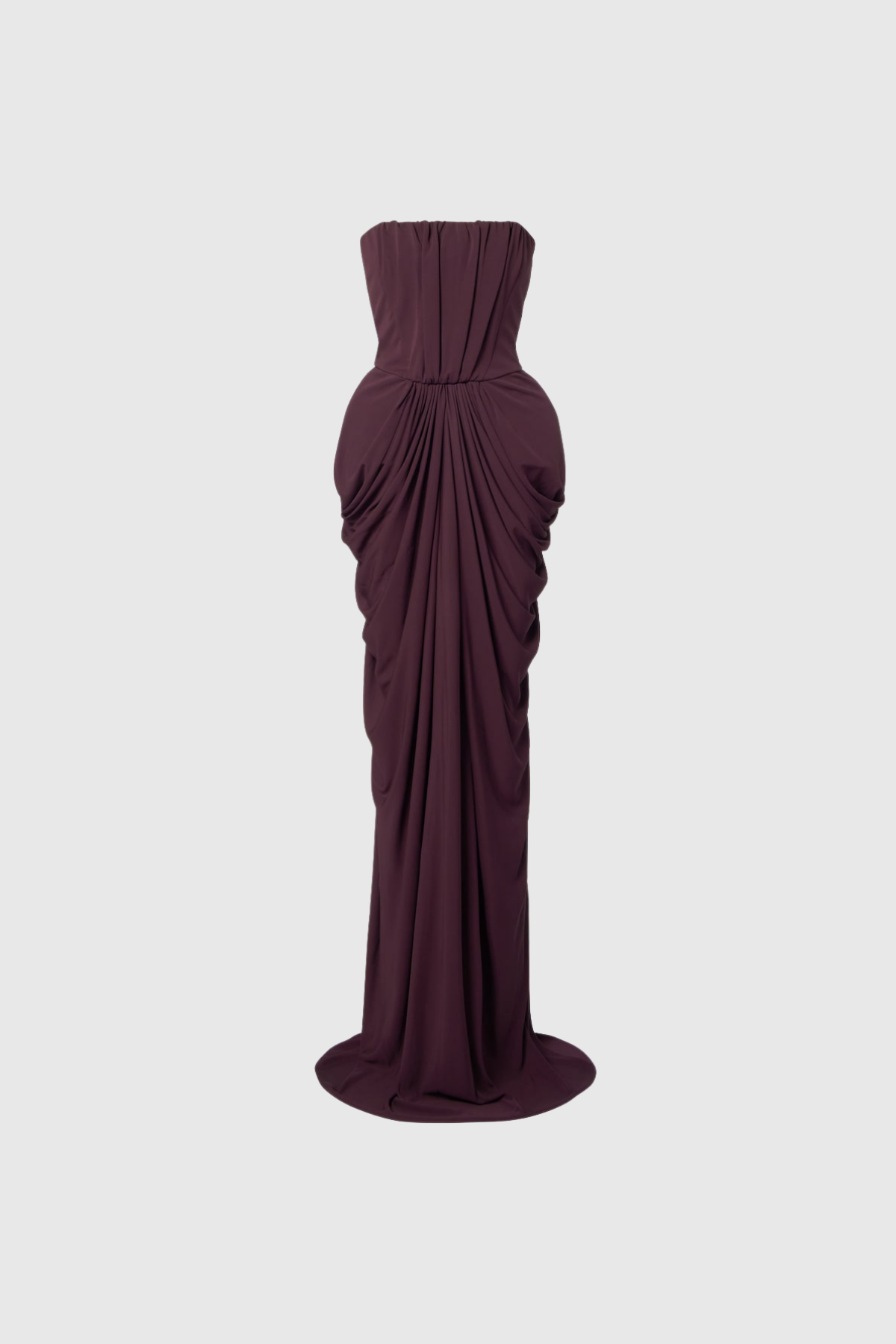 Fiammetta Strapless Draped Maxi Dress