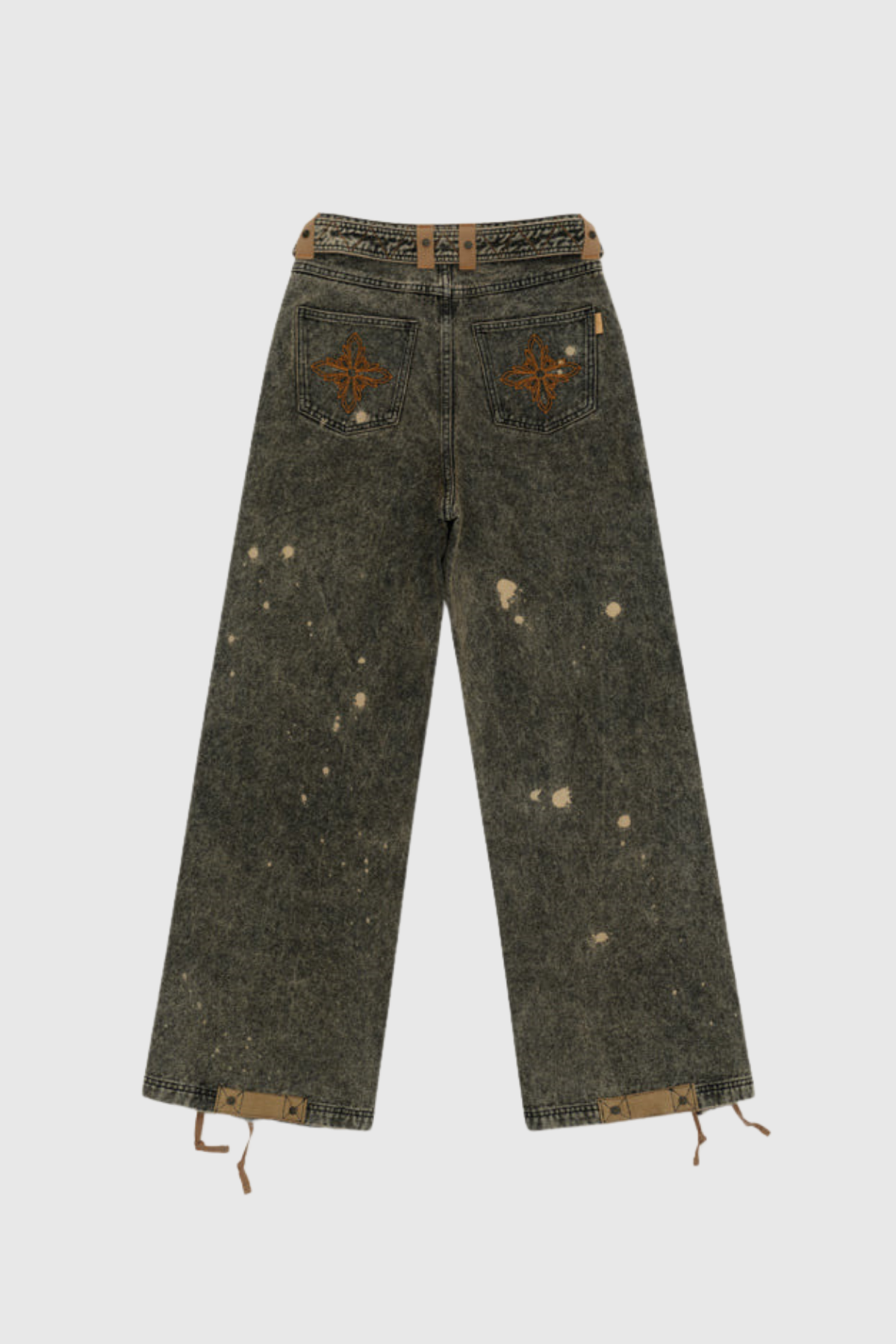 Hikaru Cowboy Lace Up Jeans