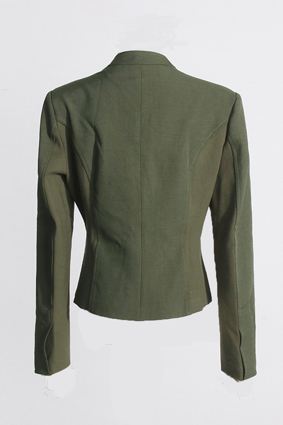 Viveka Long Sleeve Bustier Blazer In Green