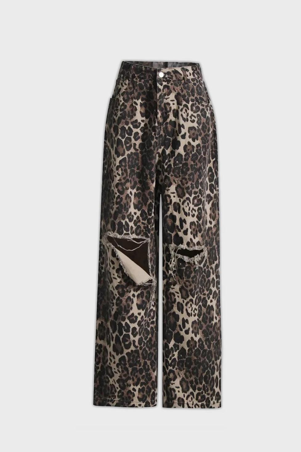 Fala Leopard Straight Jeans