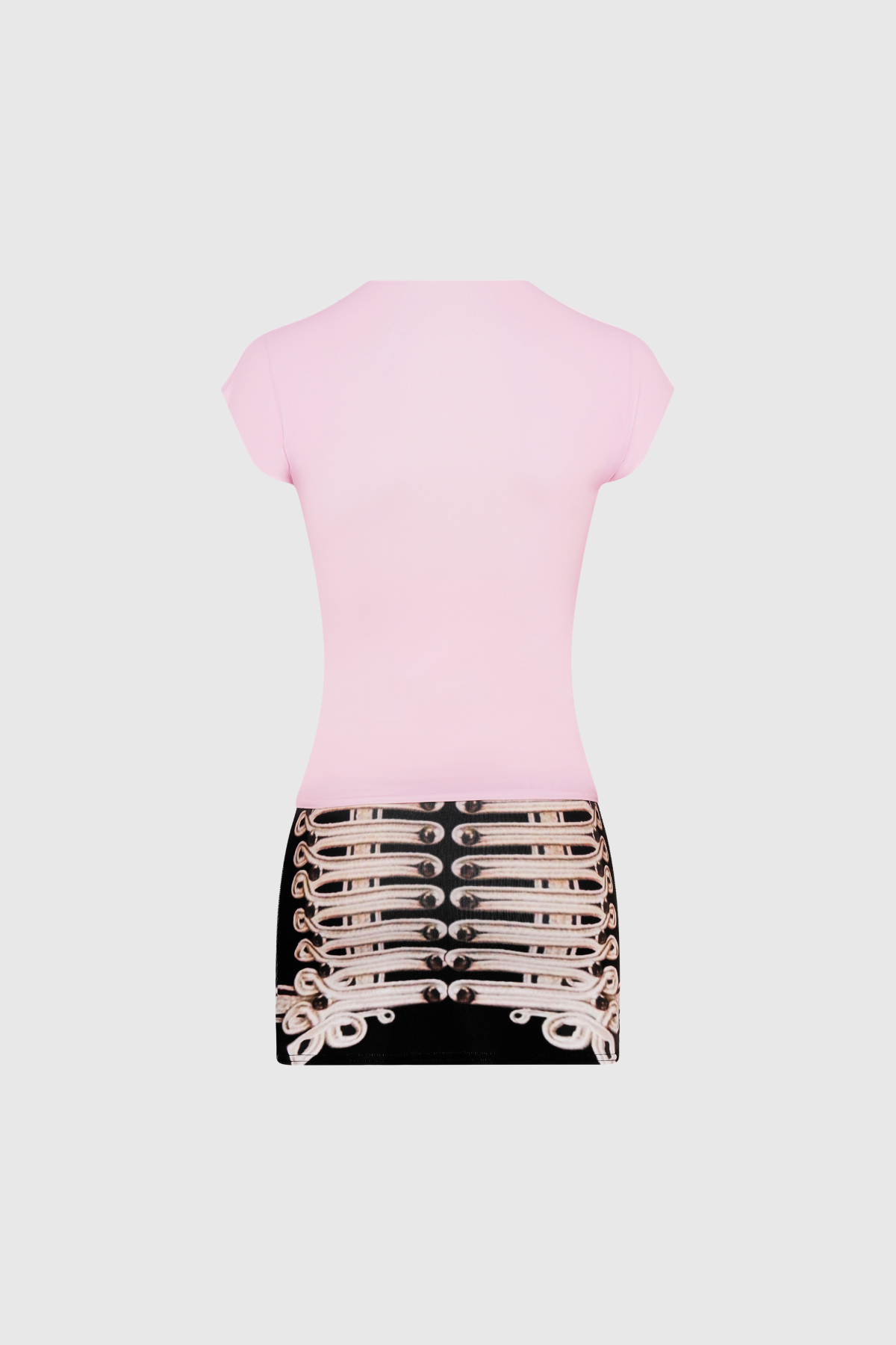 Kishan Napoleon Print Skirt Set