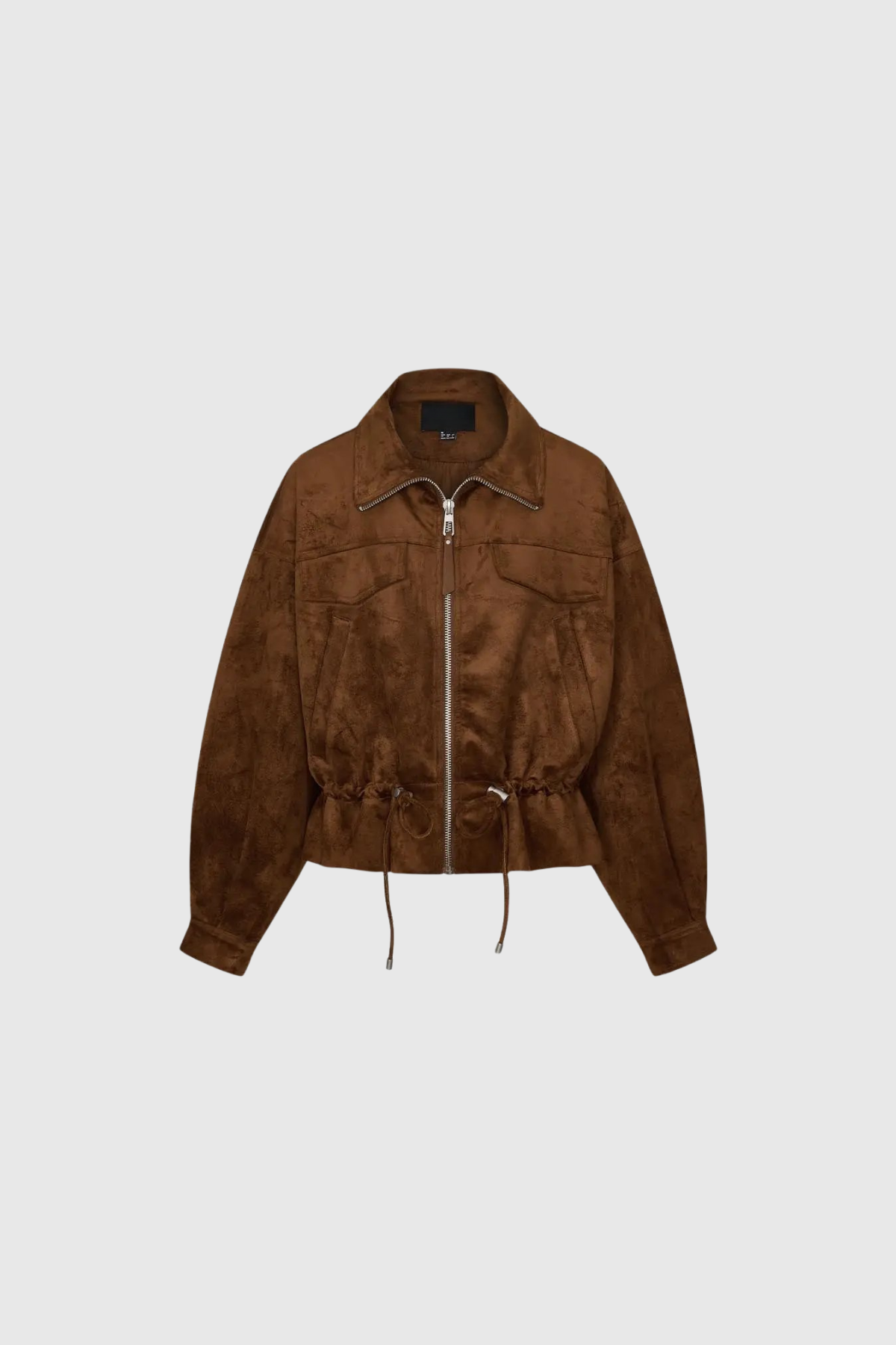 Kaysar Suede Drawstring Jacket