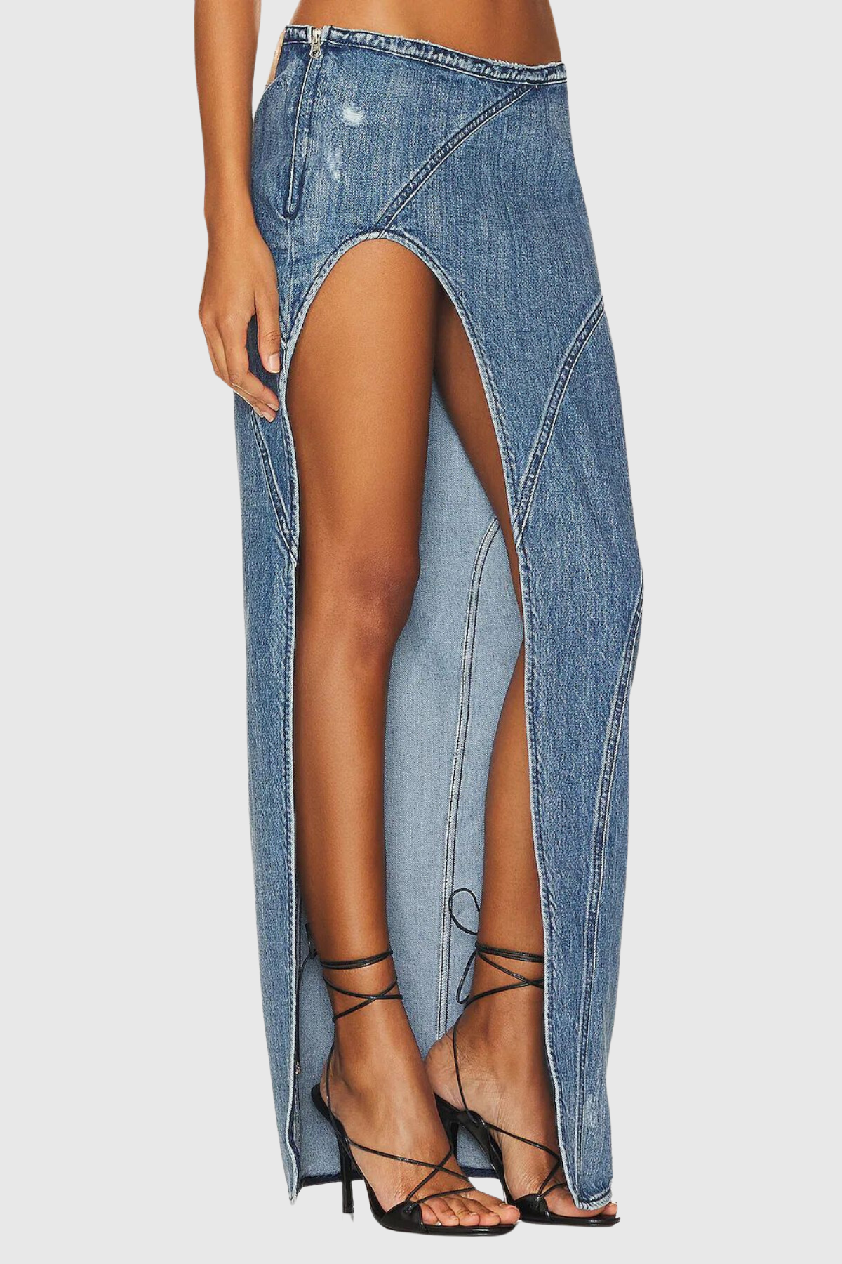 Levon High Split Maxi Skirt