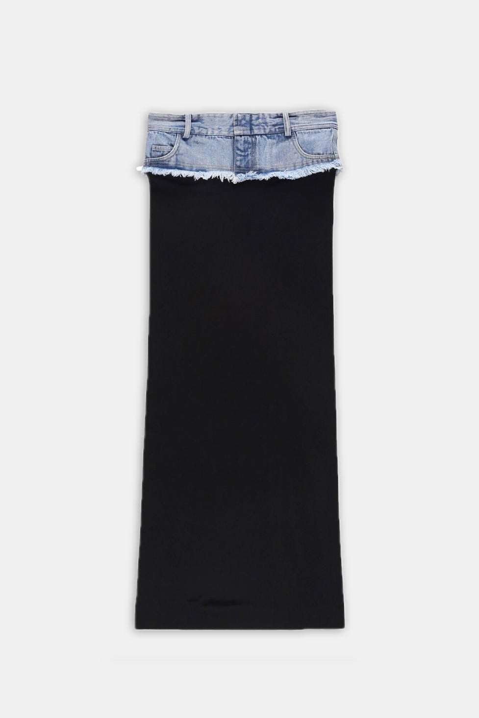 Sriene Split Denim Skirt