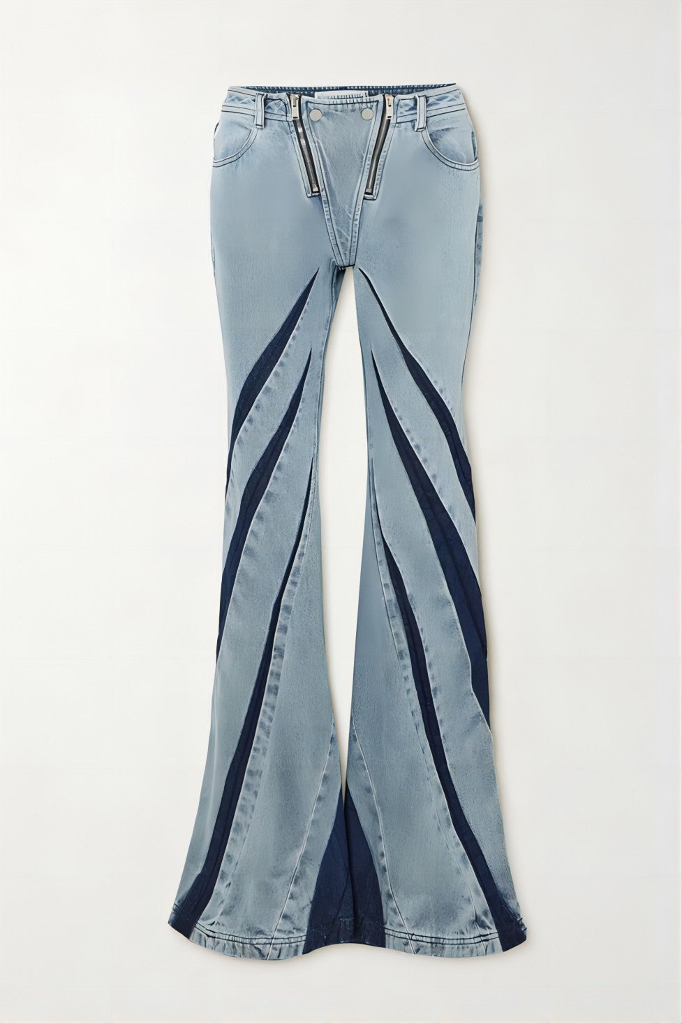 Anae Paneled Denim Jeans