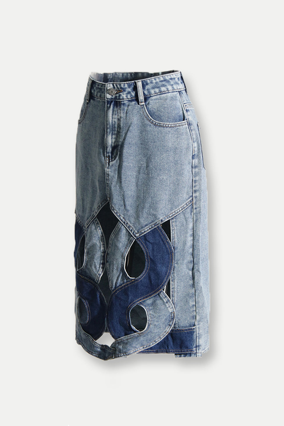 Matisse Cutout Denim Skirt