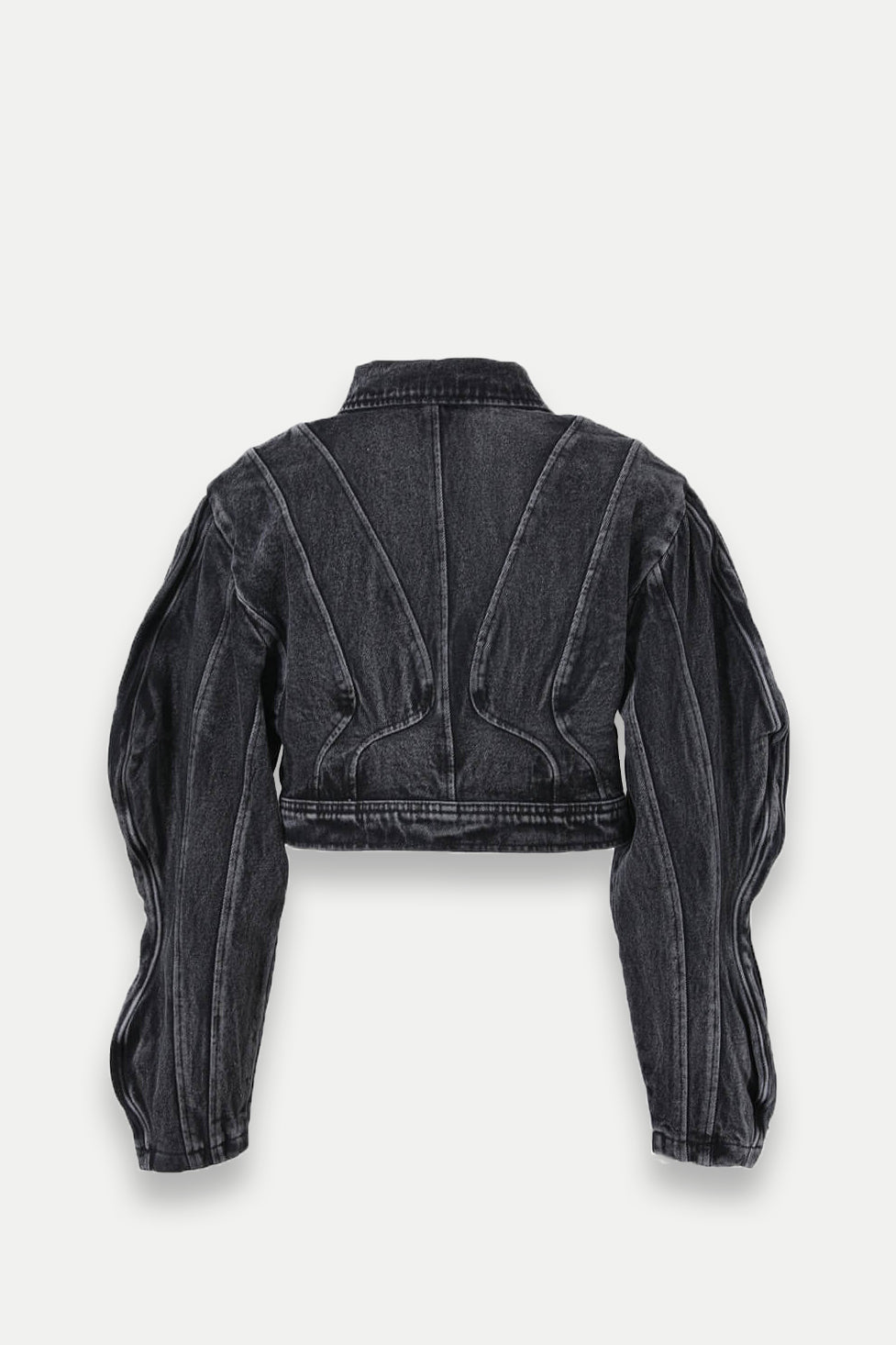 Kristen Wave Sleeve Denim Jacket