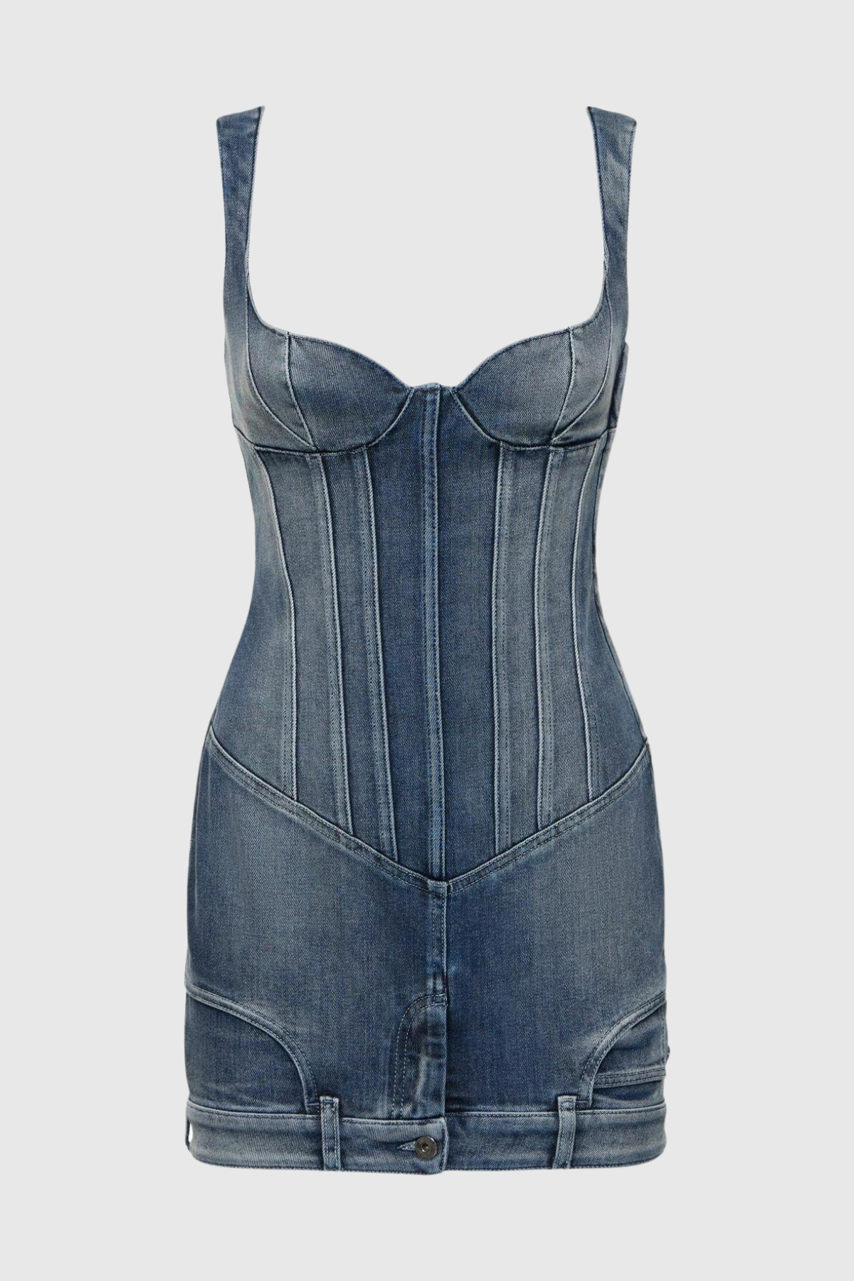 Jaime Deconstruct Bustier Mini Dress