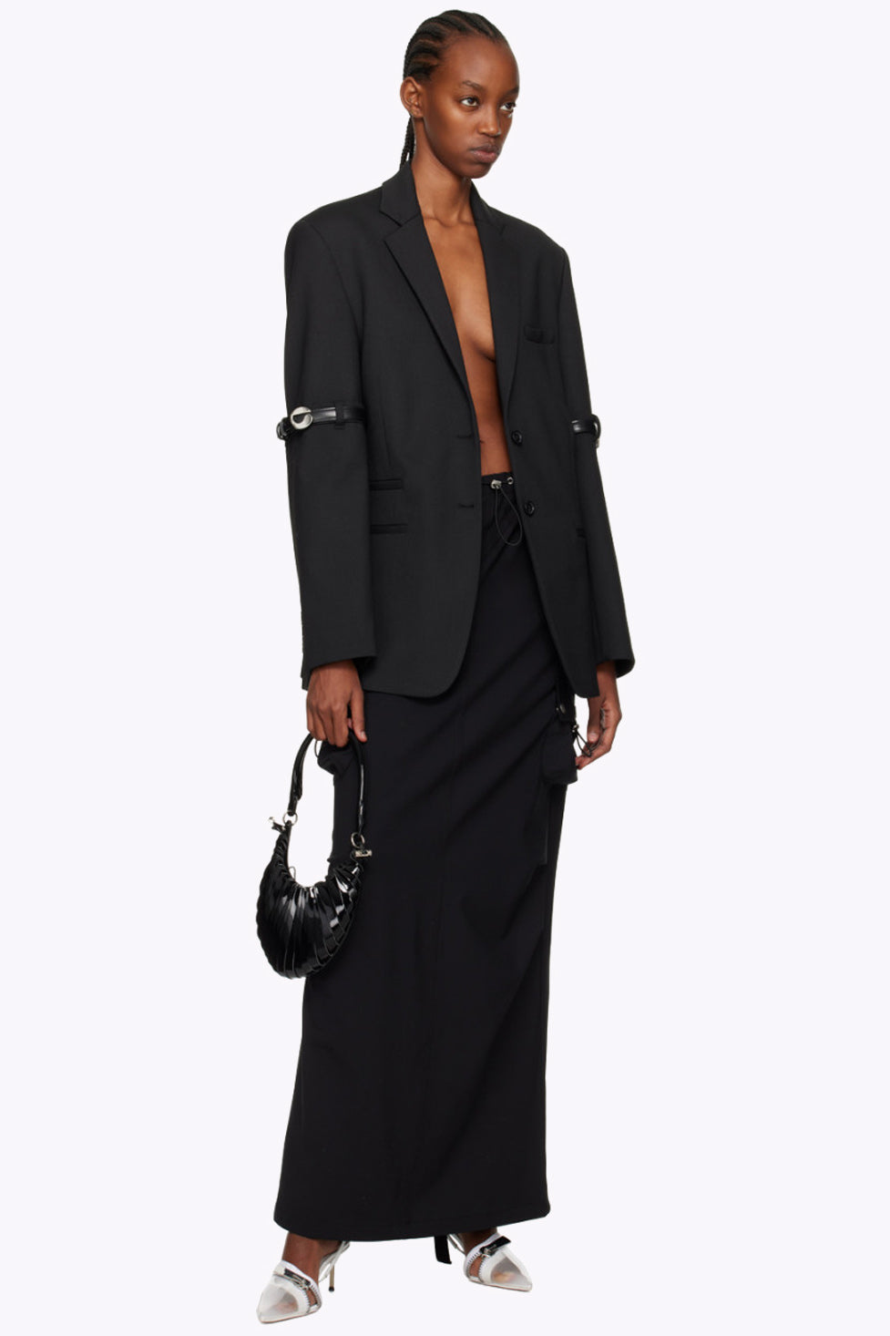 Moises Oversize Belted Blazer