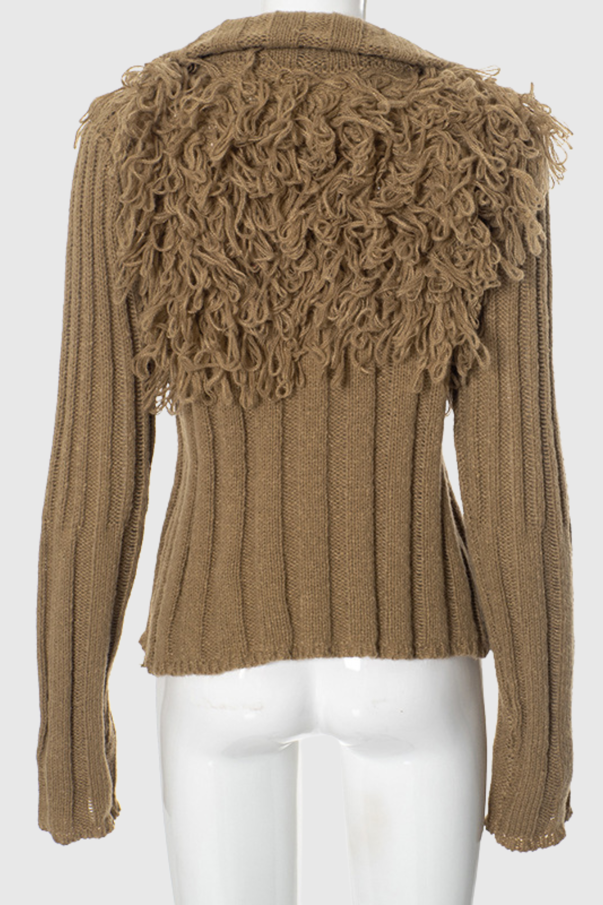 Harbor Fringe Knit Long Sleeve Top