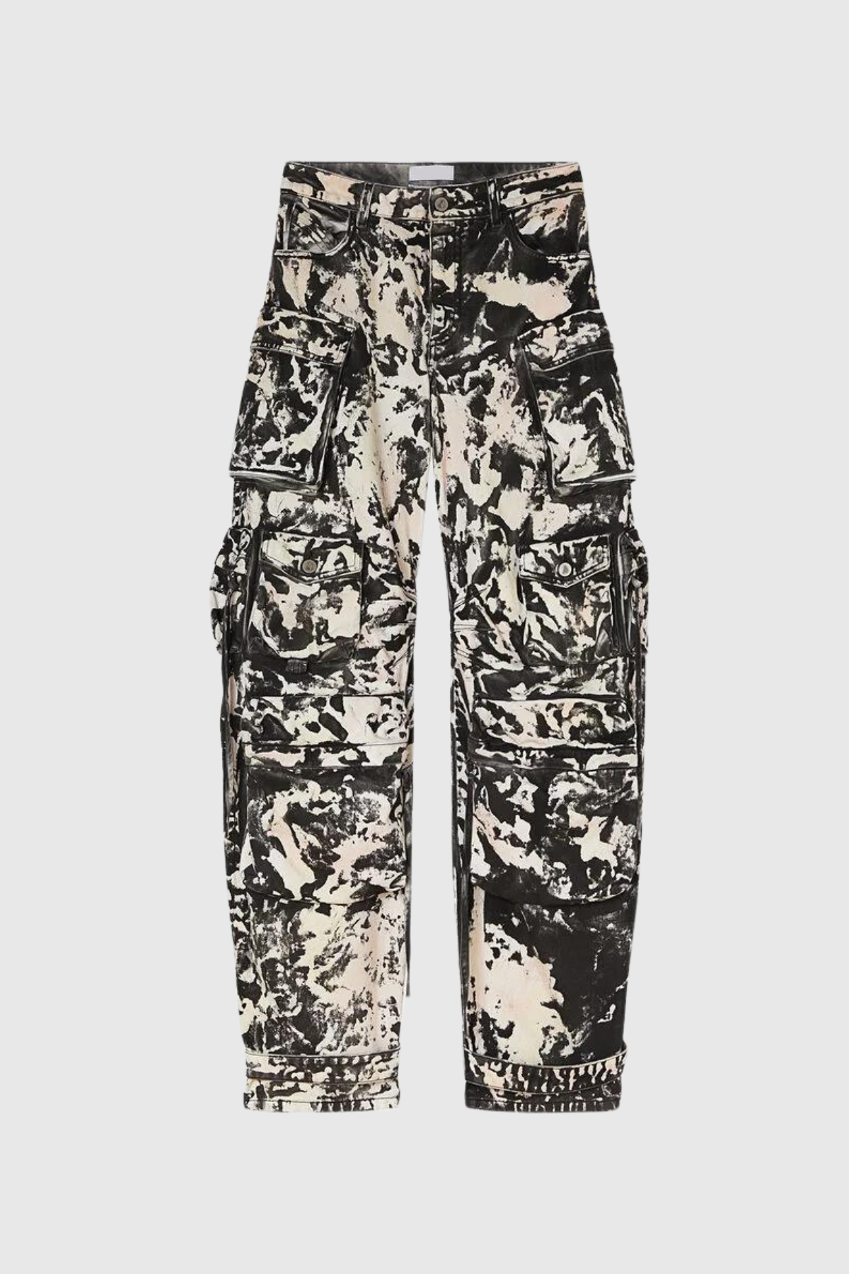 Samantha Camouflage Print Cargo Jeans