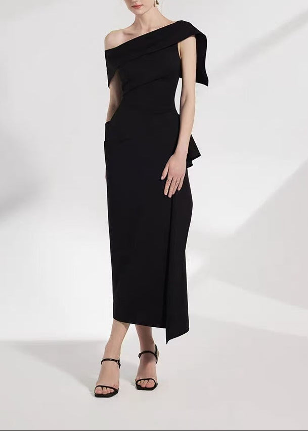 Darius Asymmetric Maxi Dress