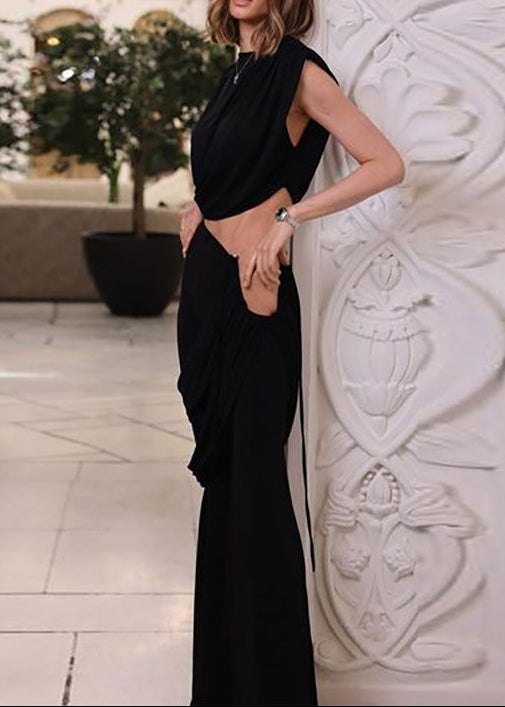 Wade Ruch Asymmetric Pants Set