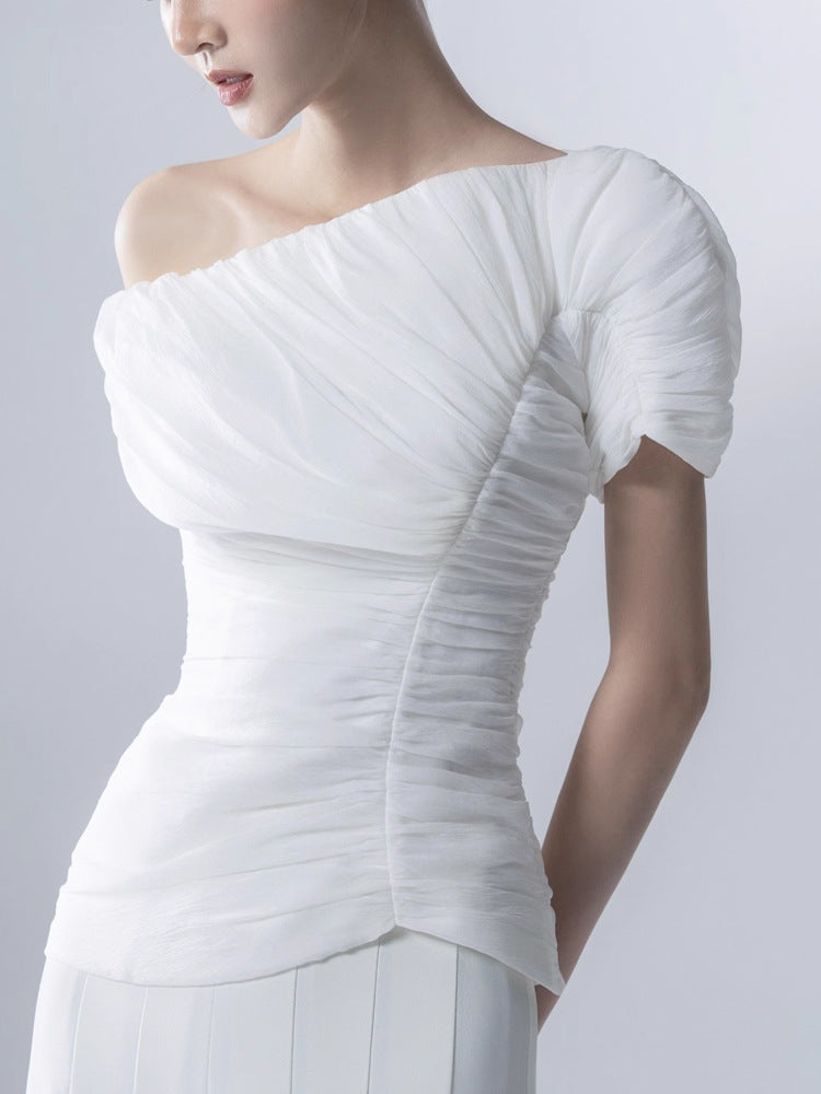 Caoimhe One Shoulder Pants Set