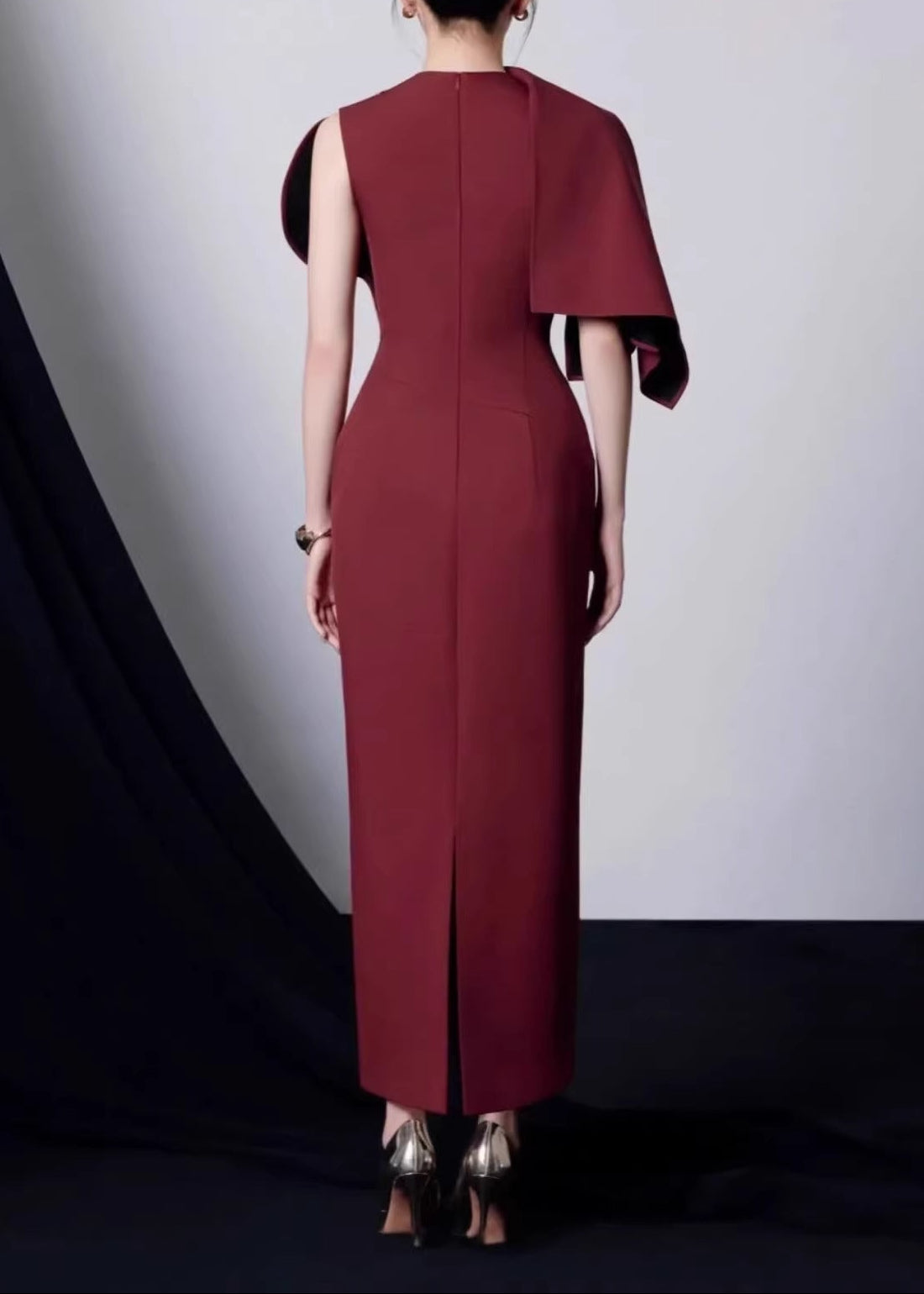 Farquhar Ruch Shawl Maxi Dress