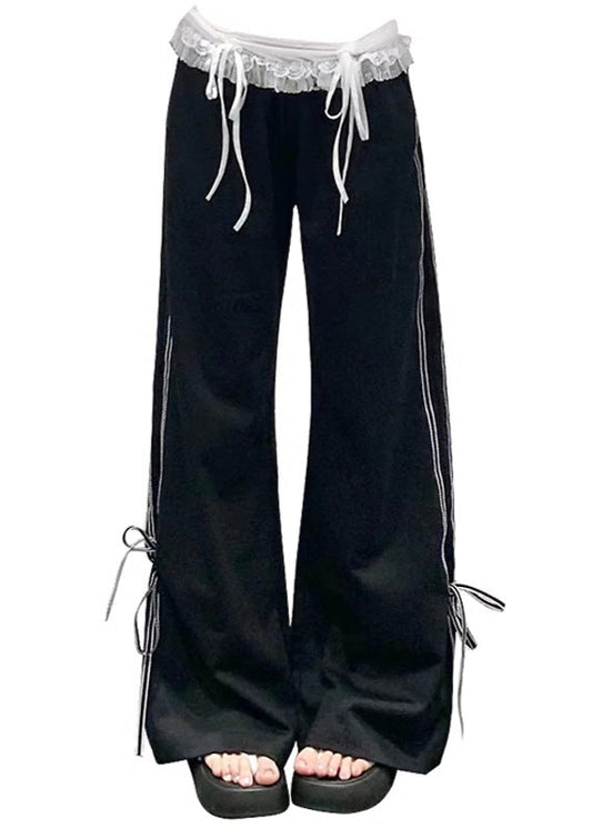 Amias Lace Bow Pants