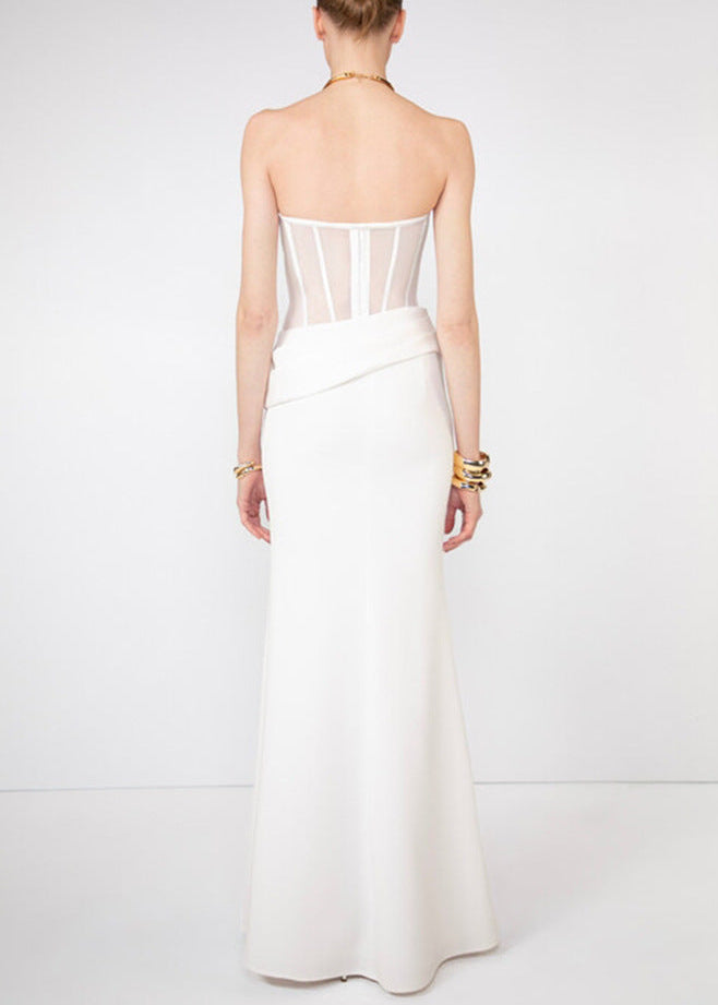Christie Strapless Corset Maxi Dress