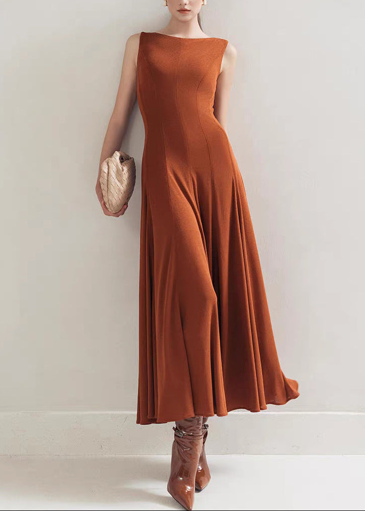Declan Sleeveless Ruch Maxi Dress