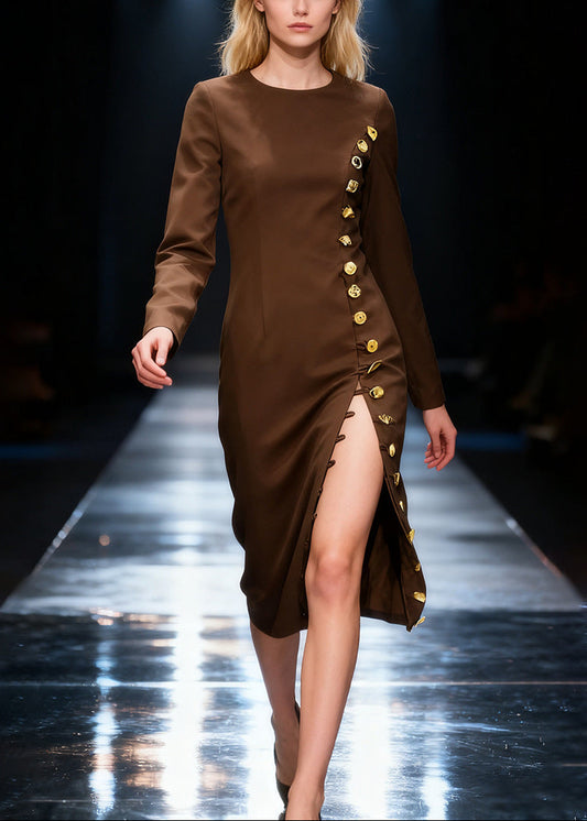 Cristiano Split Midi Dress