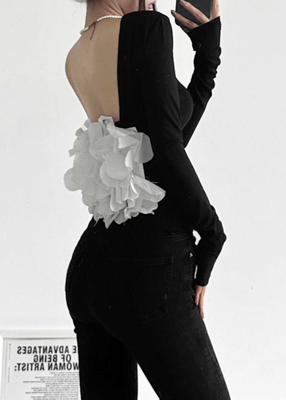 Pari Circle Long Sleeve Top