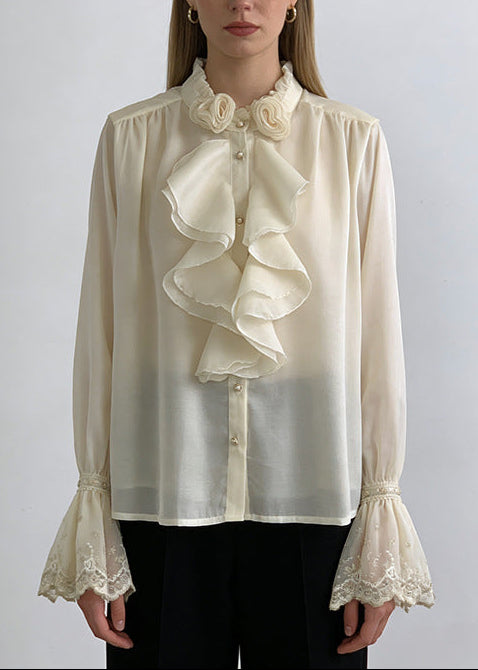 Dylan Ruffle Shirt