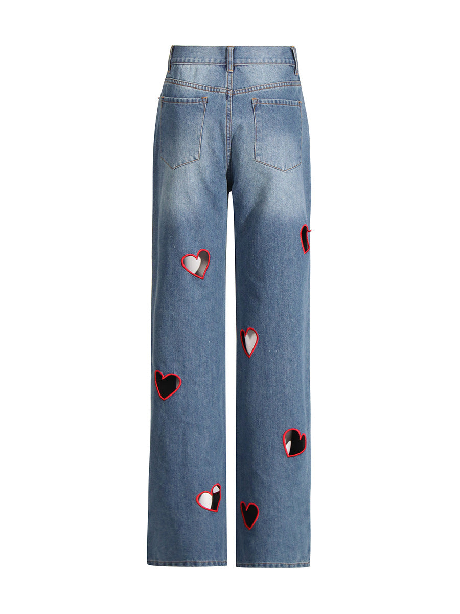 Hollis Love Cutout Jeans