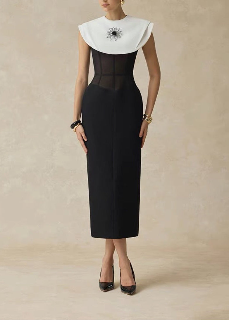 Dejan Corset Bodycon Midi Dress