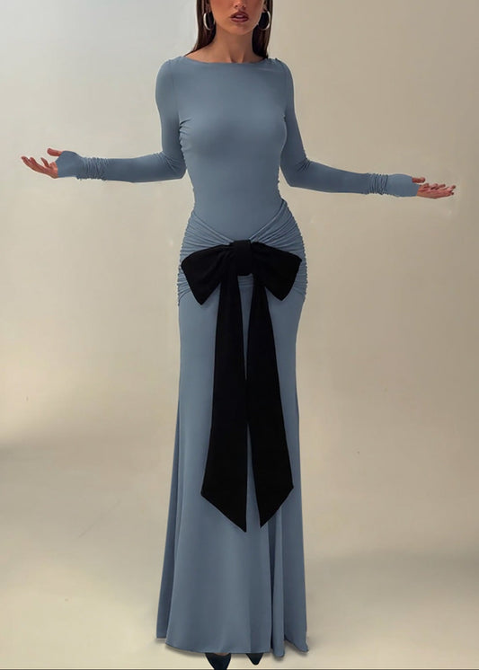 Efstratios Bow Ruch Maxi Dress