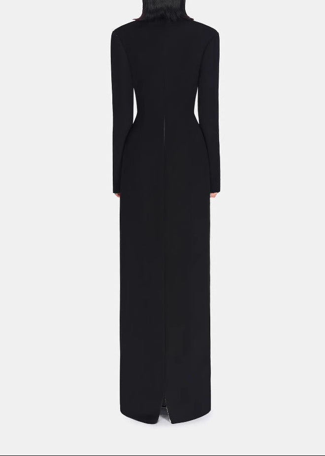 Blagoy Flower Cutout Maxi Dress