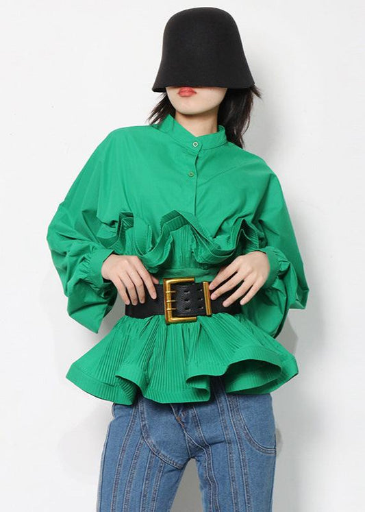 Siesen Buckle Ruffle Ruch Shirt