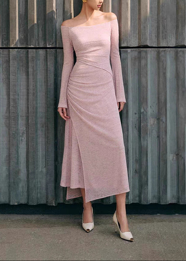 Dirkje Off Shoulder Bodycon Maxi Dress