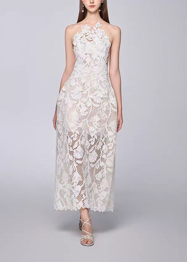 Dipika Lace Floral Maxi Dress
