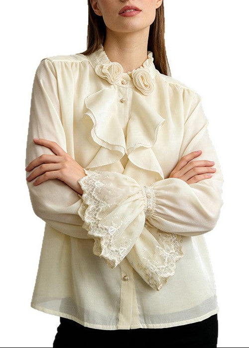 Dylan Ruffle Shirt