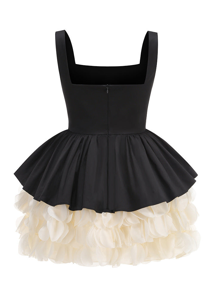 Deorwine Bodycon Puffy Mini Dress