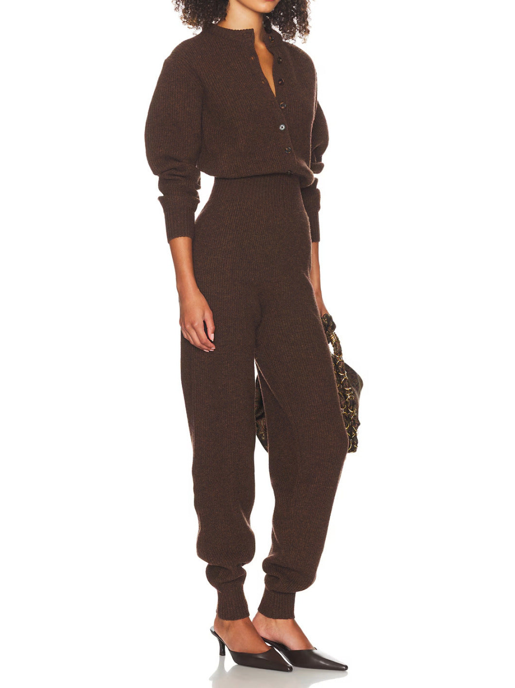 Diane Bodycon Knit Jumpsuit