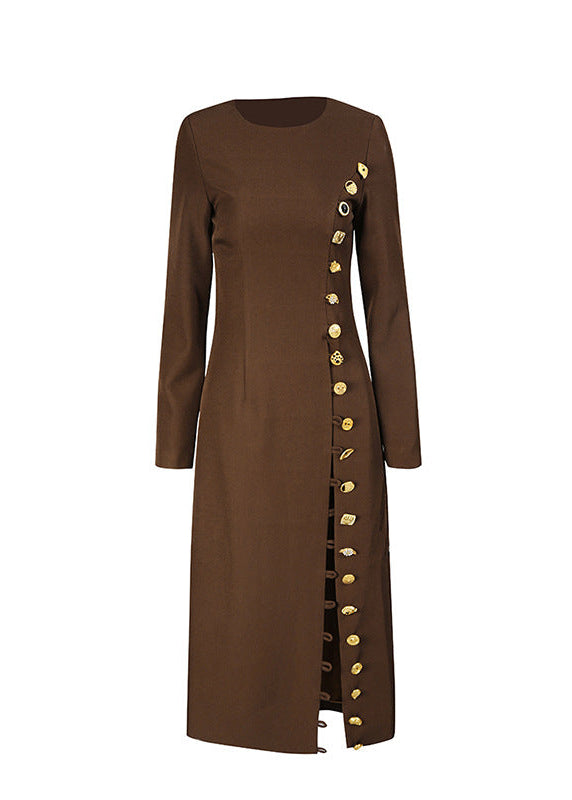 Cristiano Split Midi Dress
