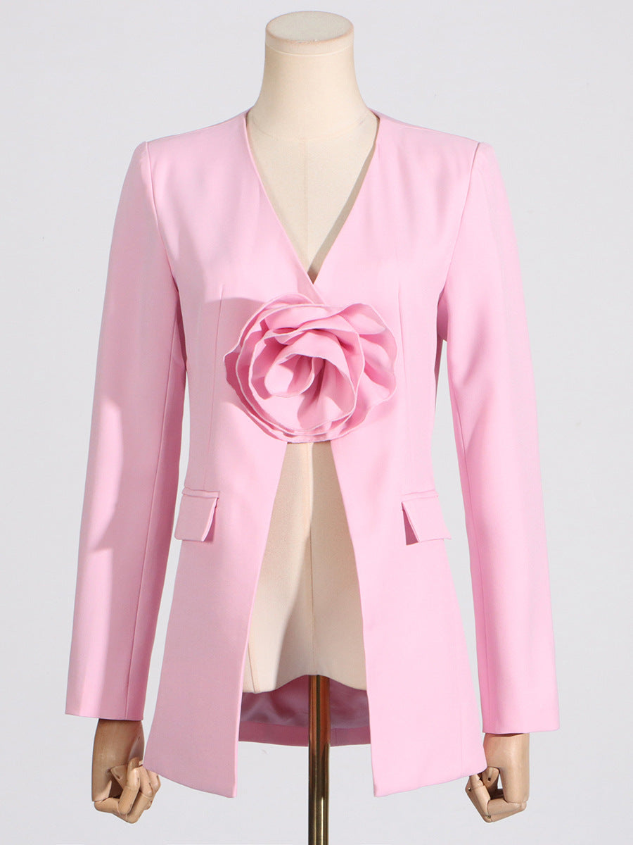 Ilya Flower Split Blazer