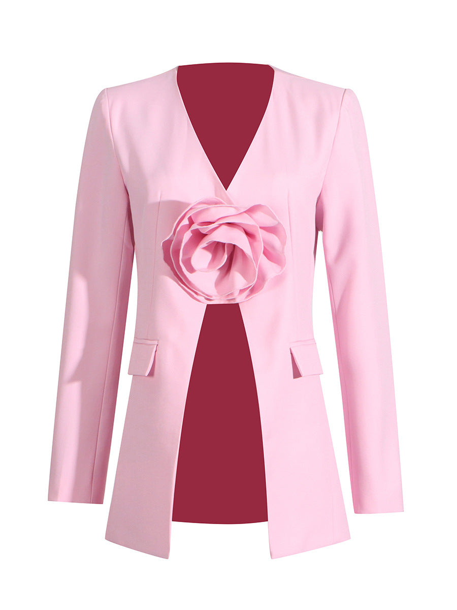 Ilya Flower Split Blazer